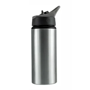 Squeeze Alumínio Prata Tampa Sport 600ml - Su´s - Unidade