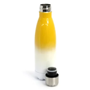 GARFFA TERMICA BICOLOR AMARELO 500ML - DEKO