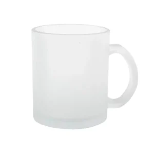 CANECA PARA SUBLIMAÇÃO VIDRO JATEADA 325ML- DEKO - Unidade