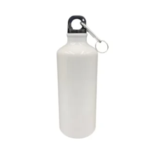 SQUEEZE BRANCA 600ML TAMPA MOSQUETÃO - Unidade