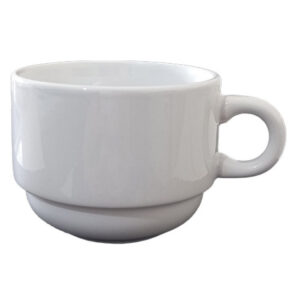 XICARA CERAMICA BRANCA 180ML JKB - Unidade