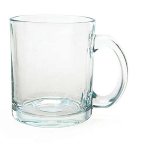CANECA DE CHOPP VIDRO LISA 325ML DEKO - Unidade