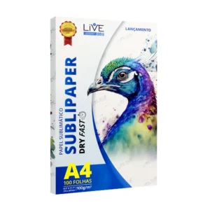 PAPEL SUBLIMATICO FUNDO BRANCO X-COLOUR