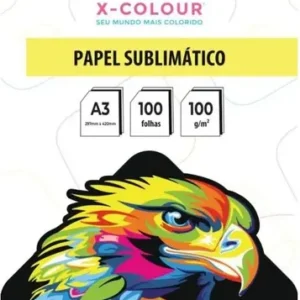 PAPEL SUBLIMÁTICO FUNDO ROSA A3 100G X-COLOUR C/100 - Unidade