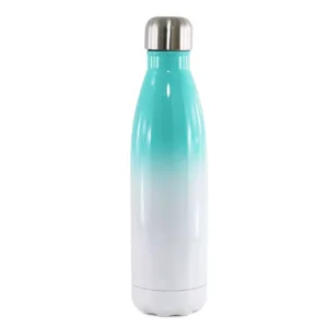 GARRAFA TERMICA BICOLOR AZUL 500ML PARA SUBLIMAÇÃO - JKB - Unidade