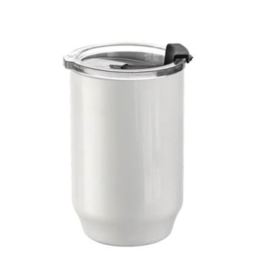 COPO TAMPA DE POLIMERO 400 ML BRANCO JKB - Unidade