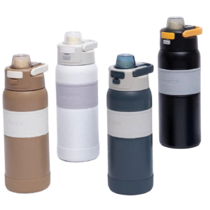 GARRAFA TERMICA SPORT  PUSH 830ML 304 SUS - GAF 2203 - Unidade