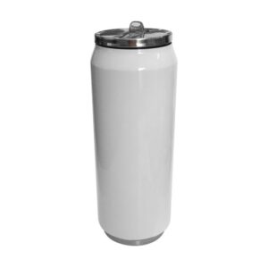 LATINHA TERMICA BRANCA 500ML PARA SUBLIMAÇÃO- JKB - Unidade