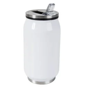 LATINHA TERMICA BRANCA 300ML  PARA SUBLIMAÇÃO- JKB - Unidade