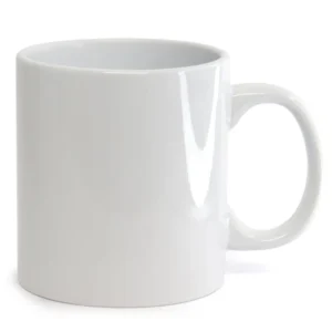 CANECA CERAMICA BRANCA 325ML PARA SUBLIMAÇÃO - PREMIUM QUALITY - Unidade