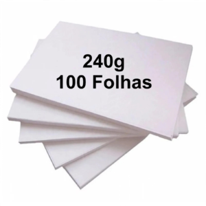 PAPEL OFF-SET 240G COM 100 FOLHAS - Unidade