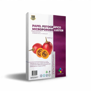 PAPEL FOTOGRAFICO MICROPOROSO LUSTER A4 260G COM 20 FOLHAS - X-COLOUR - Unidade