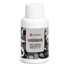 TINTA SUBLIMATICA GENESIS PRETO 100ML -  Unidade