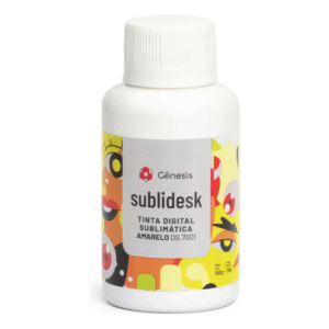 TINTA SUBLIMATICA GENESIS AMARELA 100ML -  Unidade