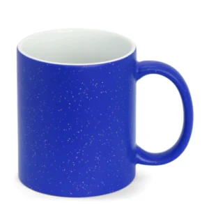 CANECA CERAMICA MAGICA COM GLITTER AZUL PARA SUBLIMAÇÃO - FLY - Unidade