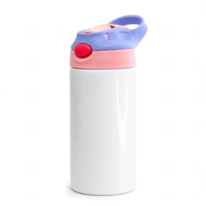 Squeeze kids  Alumínio Tampa Click Rosa Com Lilas- 500ml - Sus - Unidade