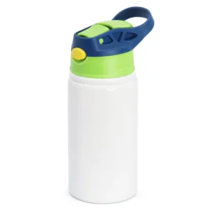 Squeeze kids  Alumínio Tampa Click Verde Com Azul- 500ml - Sus - Unidade.