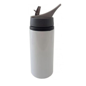 SQUEEZE ALUMINIO BRANCO TAMPA SPORT 600ML PARA SUBLIMAÇÃO - SU´S - Unidade