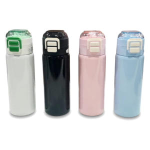 GARRAFA TERMICA 500ML VACUUM CUP HEALING POWER JX60158 - Unidade